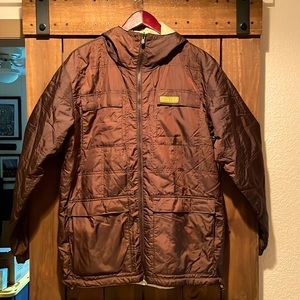 Burton men’s reversible light weight ski jacket with hood